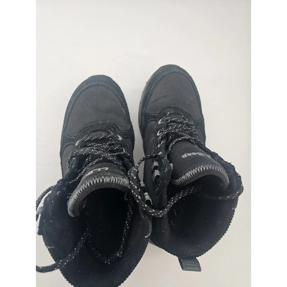 Gorpcore L.L.Bean Alpine Hiking Boots Mens 7 Black Waterproof Insulated 514199